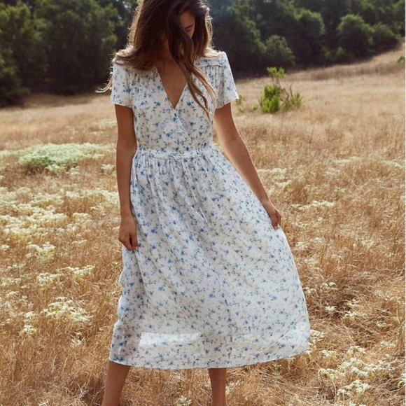 CHRISTY DAWN DAWN dress in blue floral - Picture 1 of 3